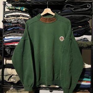 Men's Green Crewneck Sweater